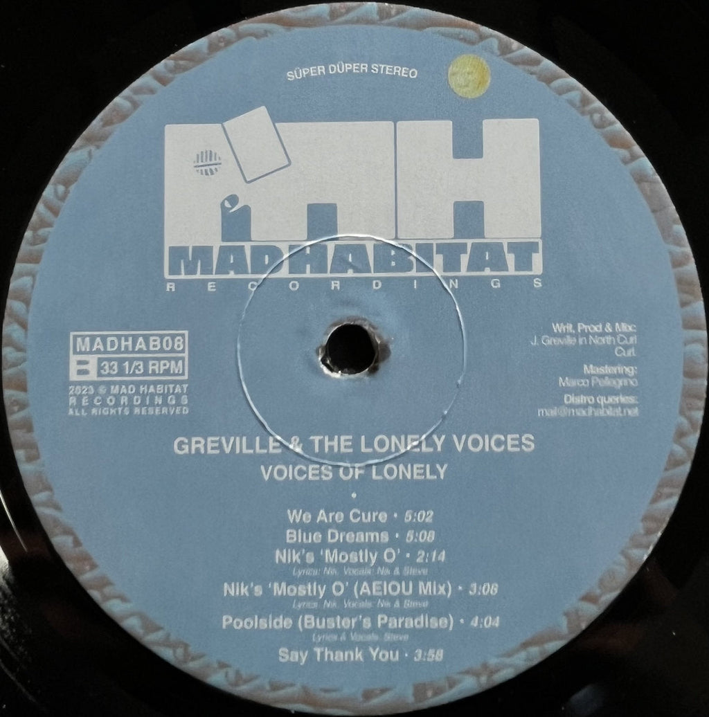 Greville & The Lonely Voices - Voices of Lonely (LP) – Meditations
