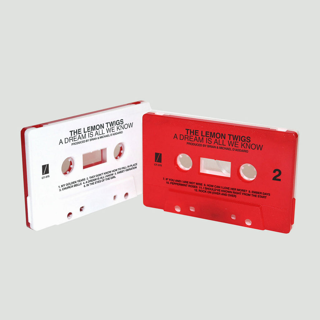 The Lemon Twigs - A Dream Is All We Know (Red & White Cassette ...