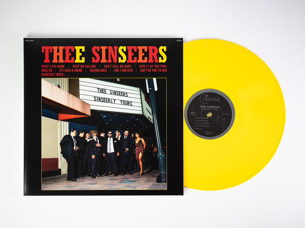 Thee Sinseers - Sinseerly Yours (Opaque Yellow Vinyl LP) – Meditations