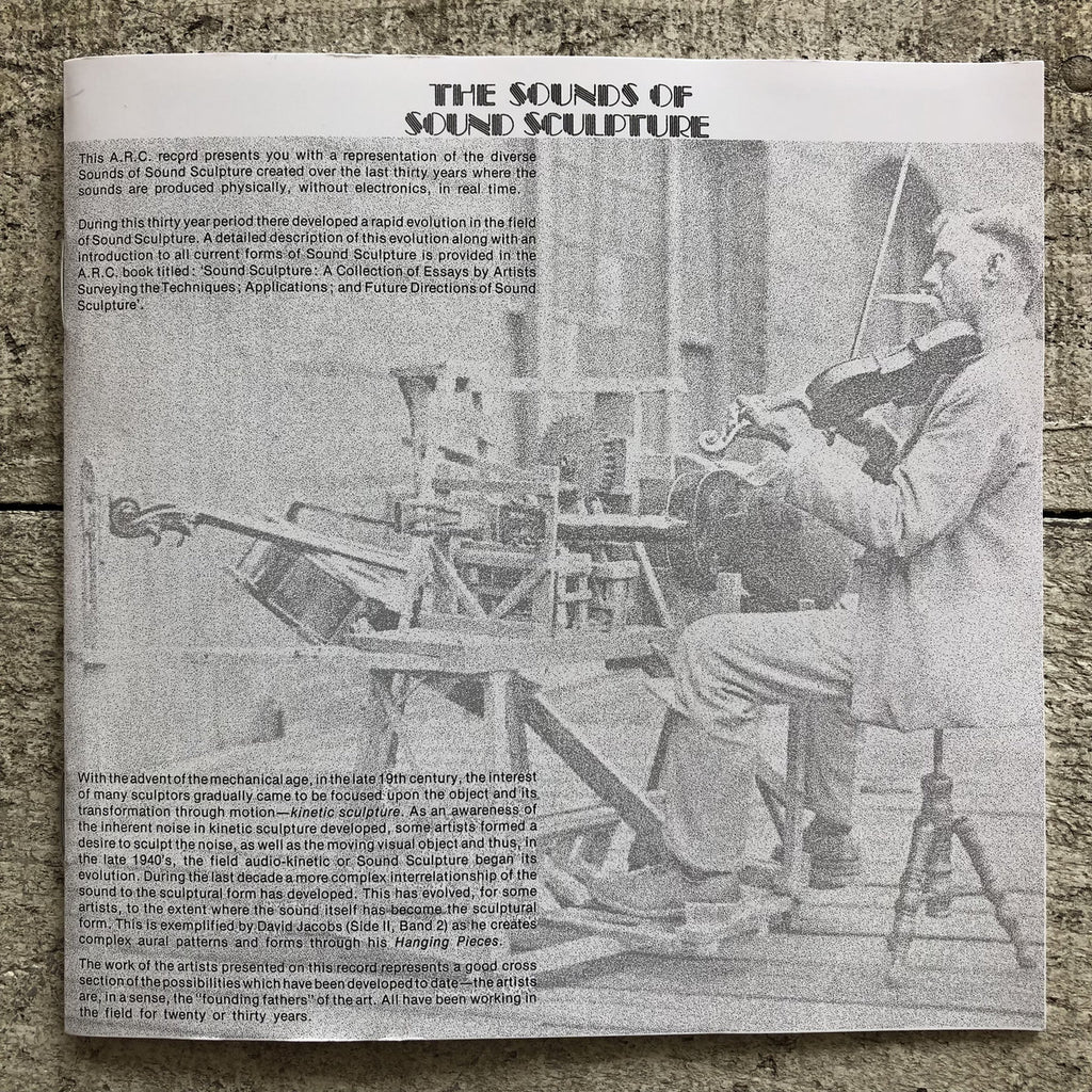 V.A. - The Sounds Of Sound Sculpture (LP+Booklet+DL) – Meditations