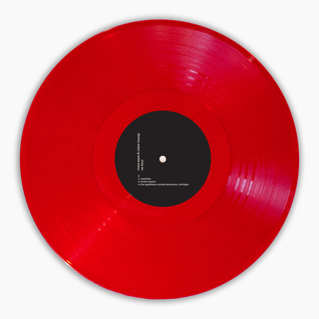【美品★未使用】LPレコード！アート・オブ・ノイズ プラス レコード 赤② more eaze & claire rousay - no floor (Red Vinyl LP) – Meditations