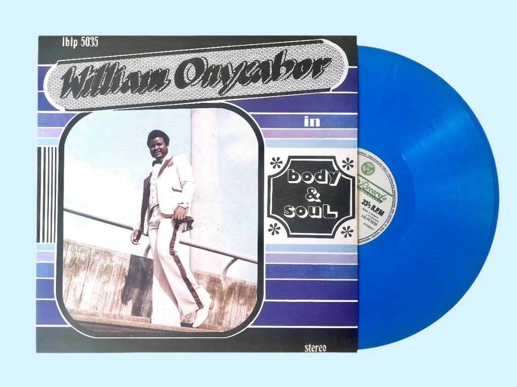 William Onyeabor - Body and Soul (Cross River Basin Blue Vinyl LP