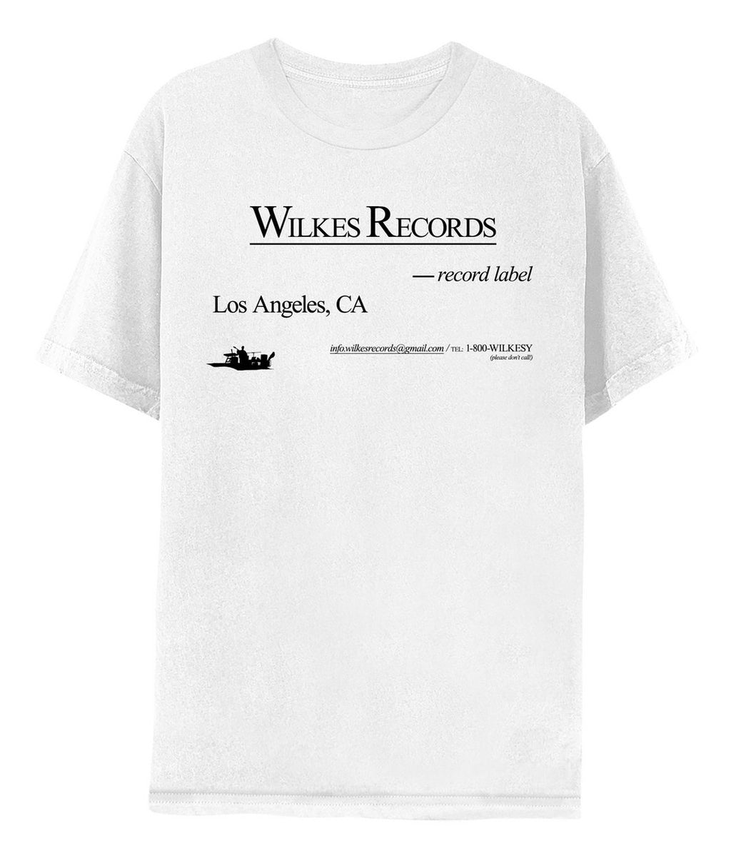 新品タグ付きsam wilkes Tシャツ Sam Wilkes - WILKES RECORDS BUSINESS CARD T-Shirt – Meditations