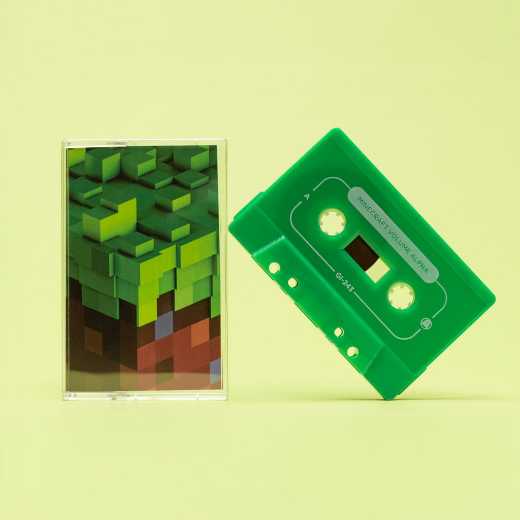 C418 - Minecraft Volume Alpha (Green Sonic Cassette w/ White Ink