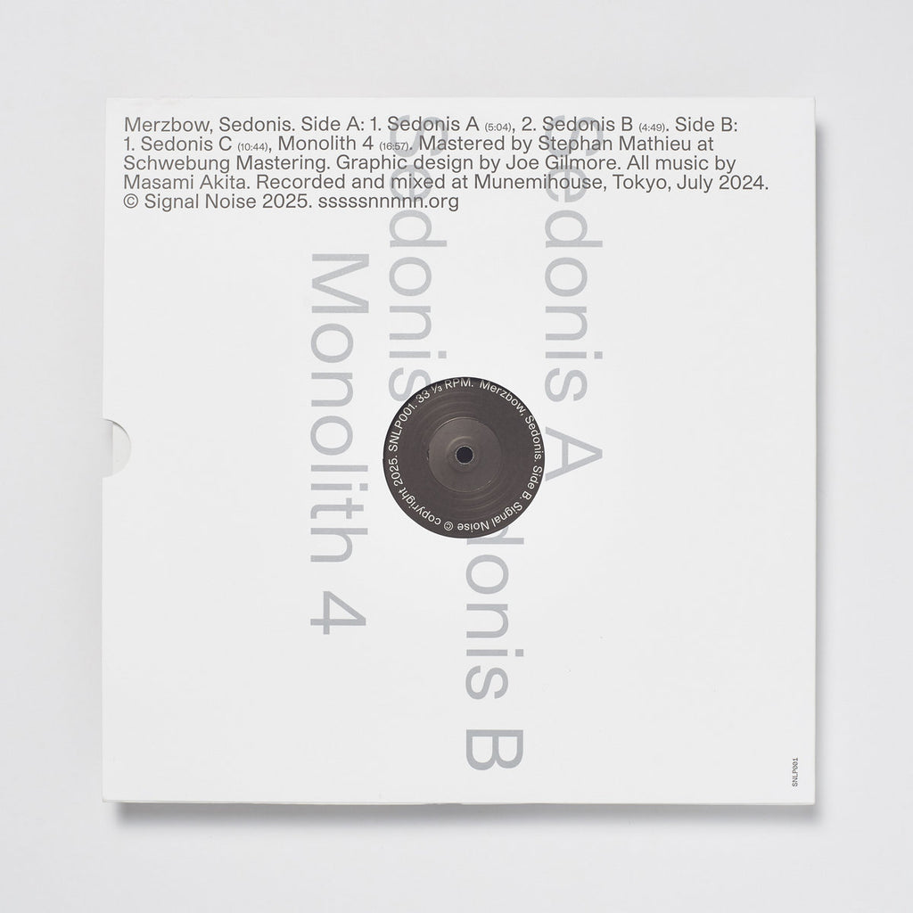 Merzbow - Sedonis (LP) – Meditations