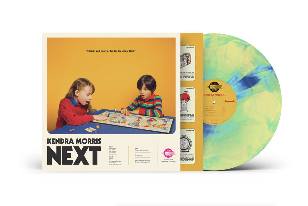 Kendra Morris - Next (Blue & Yellow Galaxy Swirl Vinyl LP