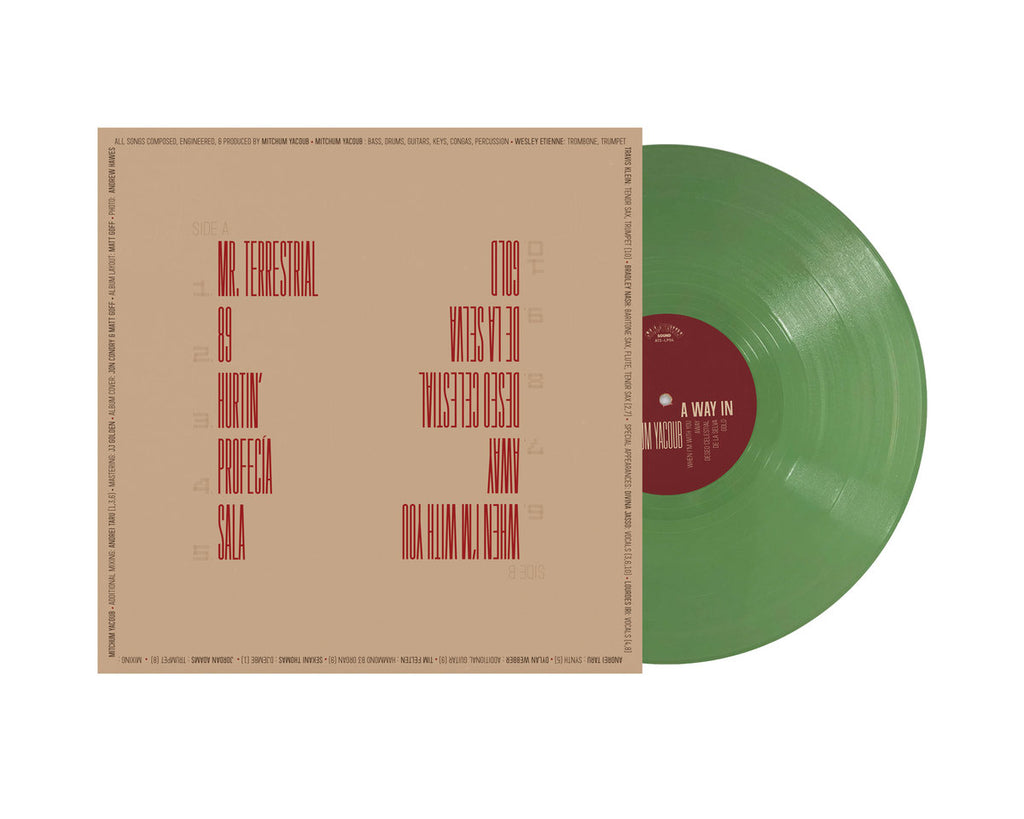Mitchum Yacoub - A Way In (Olive Green Vinyl LP) – Meditations