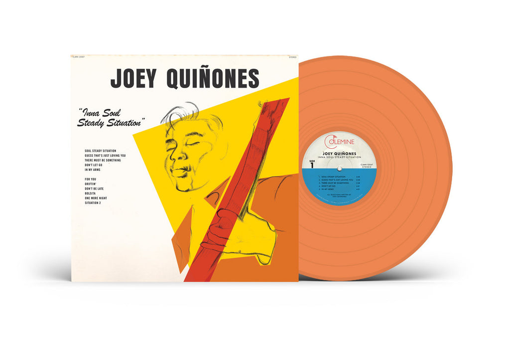 Joey Quiñones - Inna Soul Steady Situation (Opaque Orange Vinyl LP