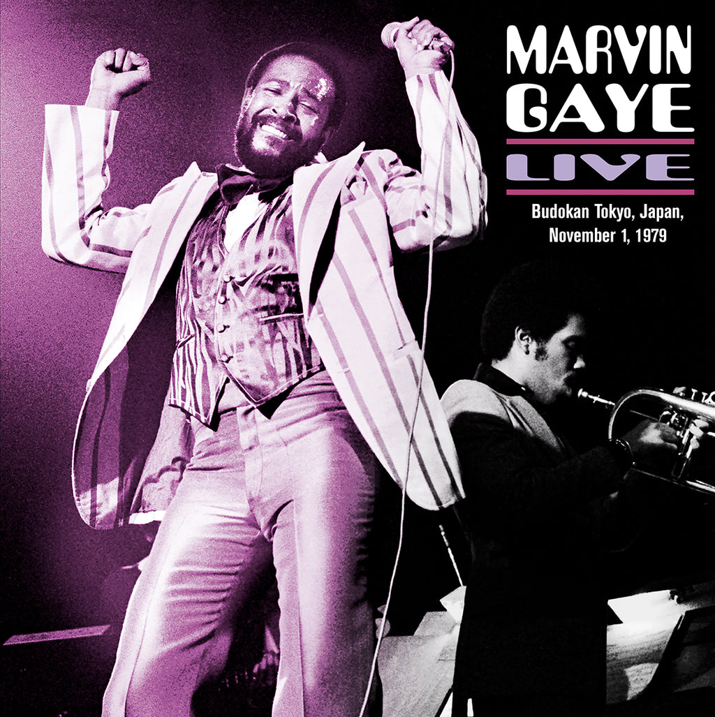 Marvin Gaye - Live - Budokan Tokyo, Japan, November 1, 1979 (LP