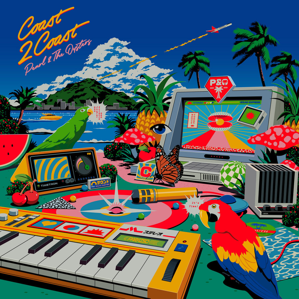 Pearl & The Oysters - Coast 2 Coast LP (Blue Wave Color LP