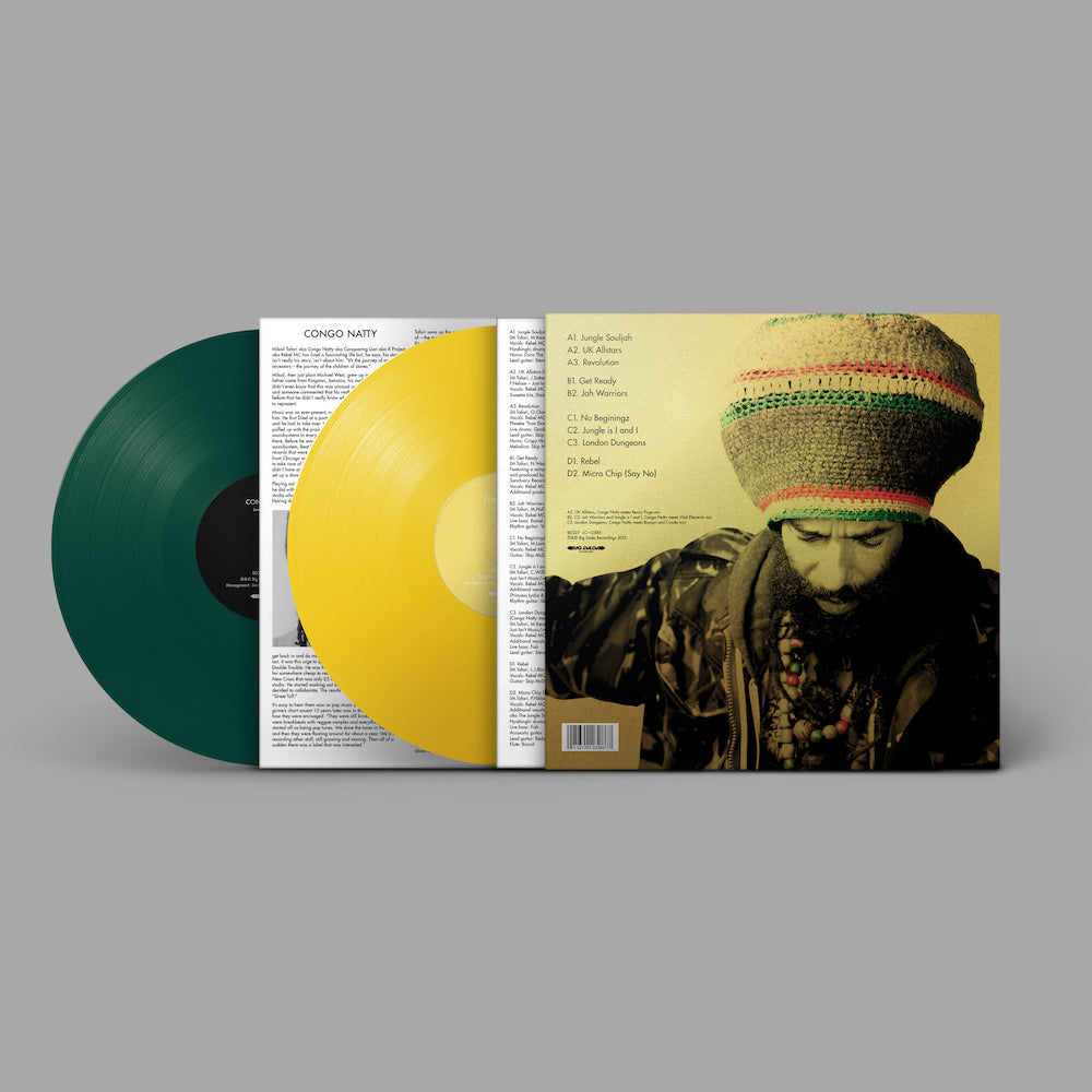 Congo Natty - Jungle Revolution (Yellow and Green Vinyl 2LP+DL