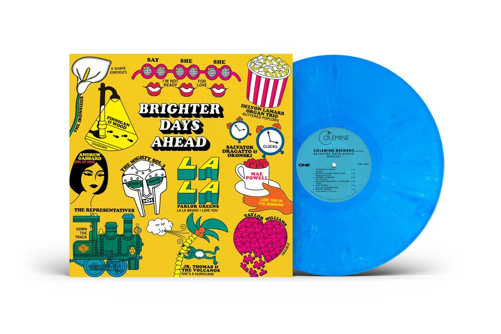 V.A. - Brighter Days Ahead (Volume 2) (Colemine Blue Vinyl LP