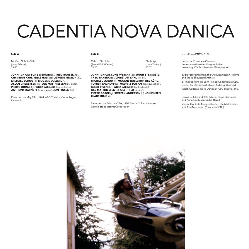 John Tchicai, Cadentia Nova Danica - Mc Gub Gub / Ode to Skt John