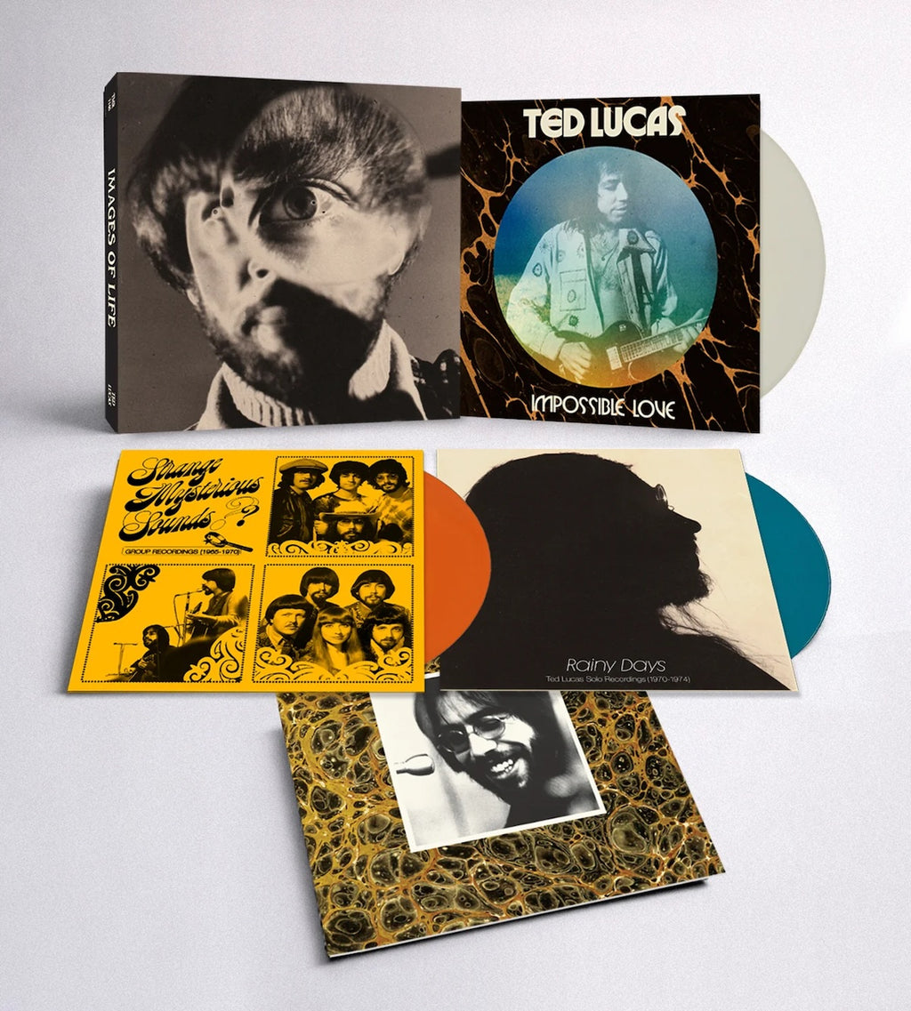 Ted Lucas - Images of Life (Bright Opaque Orange, Opaque Turquoise
