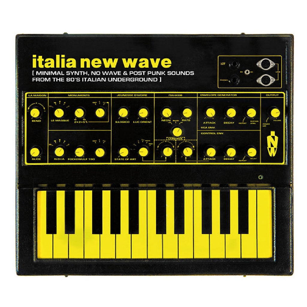 V.A. - Italia New Wave: Minimal Synth, No Wave, & Post Punk Sounds