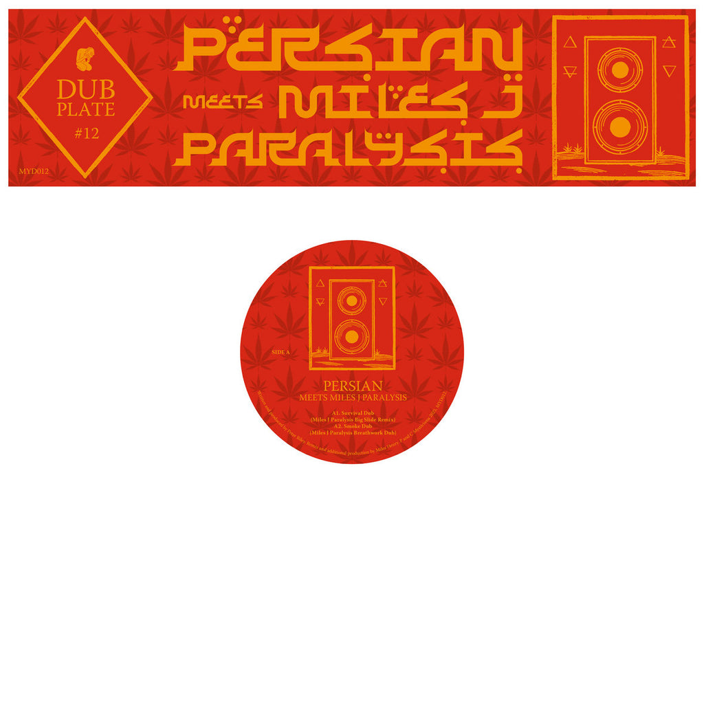 Atmosphere The Lost Dubs 12インチレコード Persian - Dubplate #12 : Persian Meets Miles J Paralysis (12