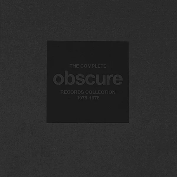 Various - The Complete Obscure Records Collection 1975-1978 Various - The Complete Obscure Records Collection 1975-1978