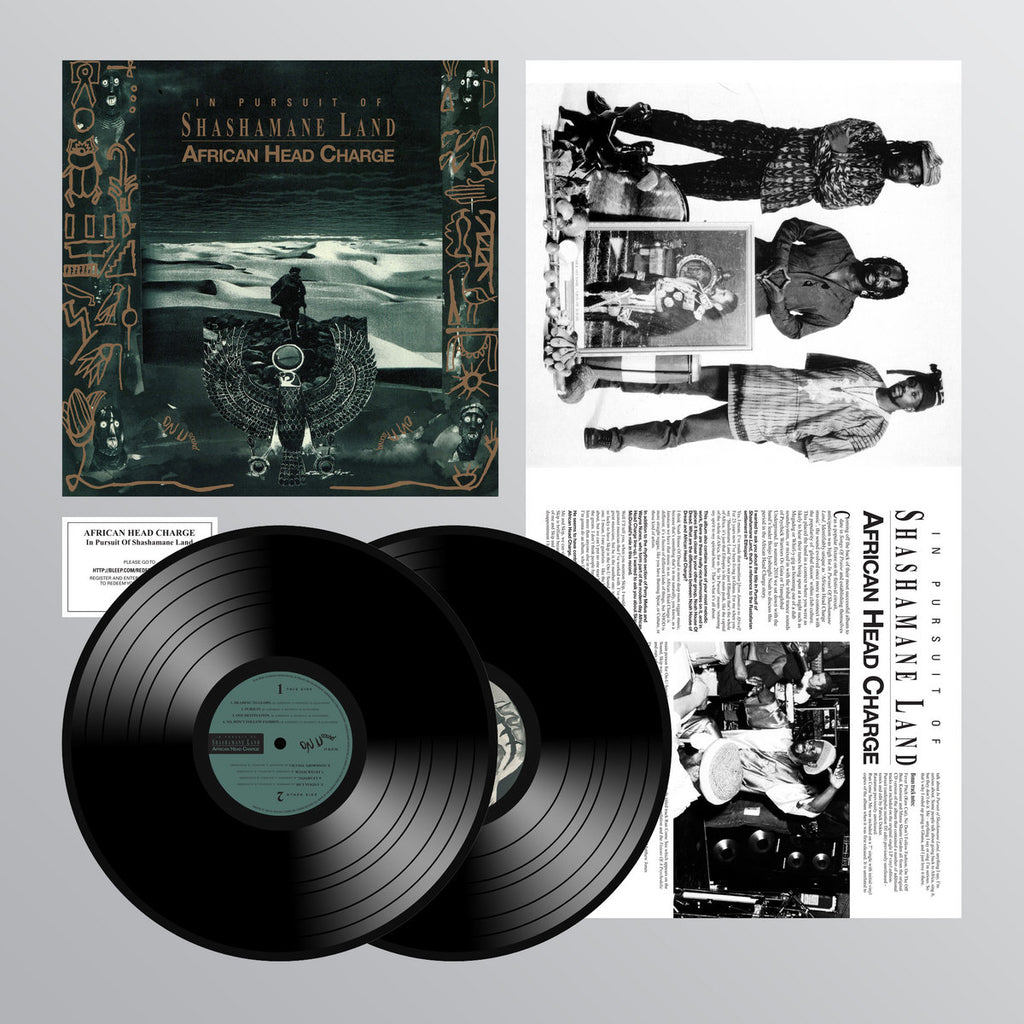 African Head Charge - In Pursuit of Shashamane Land (2LP+DL 