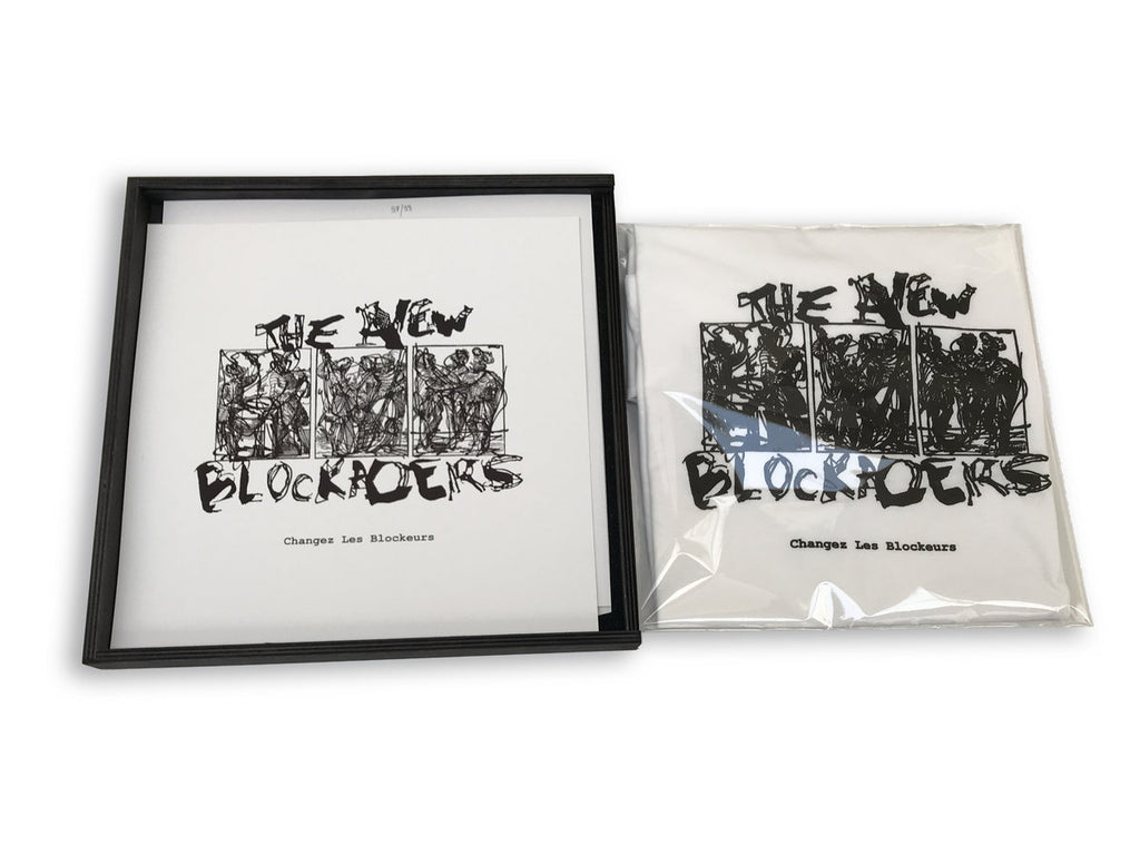 The New Blockaders ‎- Changez Les Blockeurs (Deluxe Wooden Box+T-Shirt+LP)