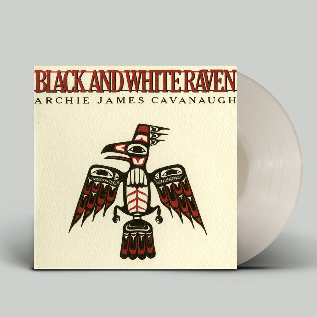 Archie James Cavanaugh - Black And White Raven (White Raven Color