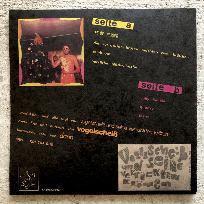 Vogelscheiß Und Seine Verrückten Kröten (John Hubbard, Christoph Heemann, Andreas Martin) (CD)