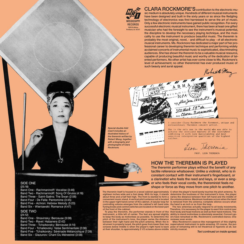 Clara Rockmore - Theremin (LP)