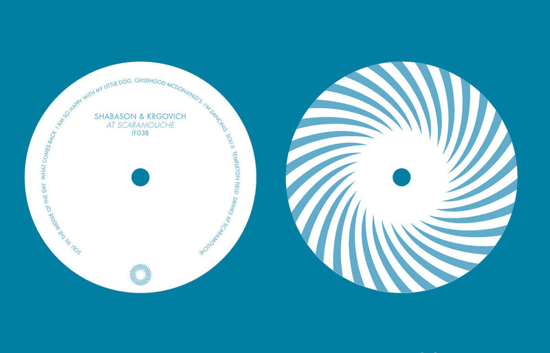 Shabason & Krgovich - At Scaramouche (Sea Blue Vinyl LP+DL)