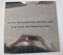 Mark - So You Betrayed The Creative Arts For Your Own Personal Ends (LP+Postcard)