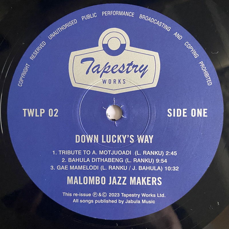 The Malombo Jazz Makers - Down Lucky's Way (LP)