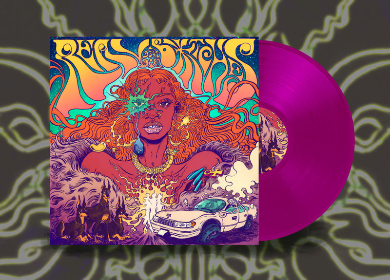 Kari Faux - REAL B*TCHES DON'T DIE! (Neon Violet Color Vinyl LP)