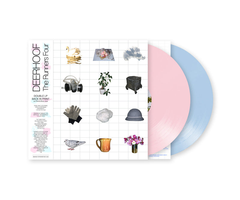 Deerhoof 'The Runners Four' (Pink & Blue Vinyl 2LP)