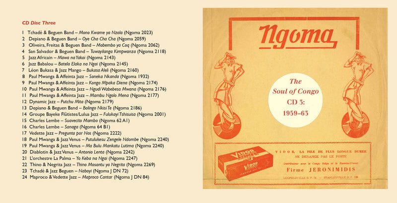 V.A. -  The Soul of Congo - Treasures of the Ngoma label (1948-1963) (3CD)