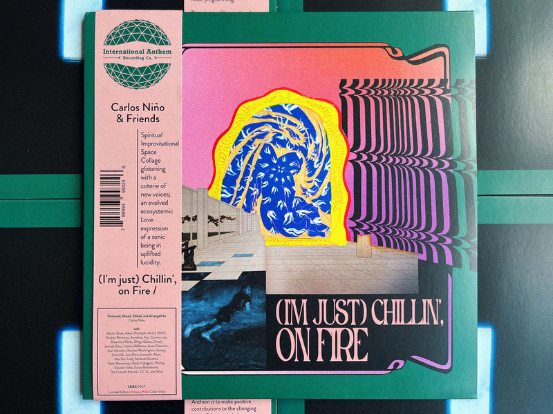 Carlos Niño & Friends - (I'm just) Chillin', on Fire (Etheric Pink Color Vinyl 2LP)