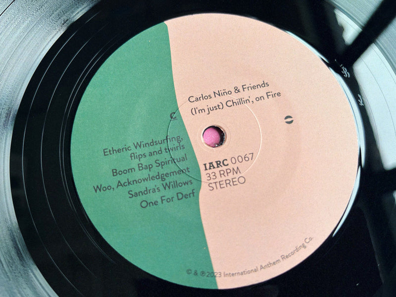 Carlos Niño & Friends - (I'm just) Chillin', on Fire (Black Vinyl 2LP)