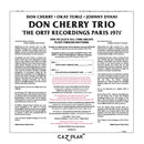 Don Cherry Trio - ORTF Recordings Paris 1971 (LP)