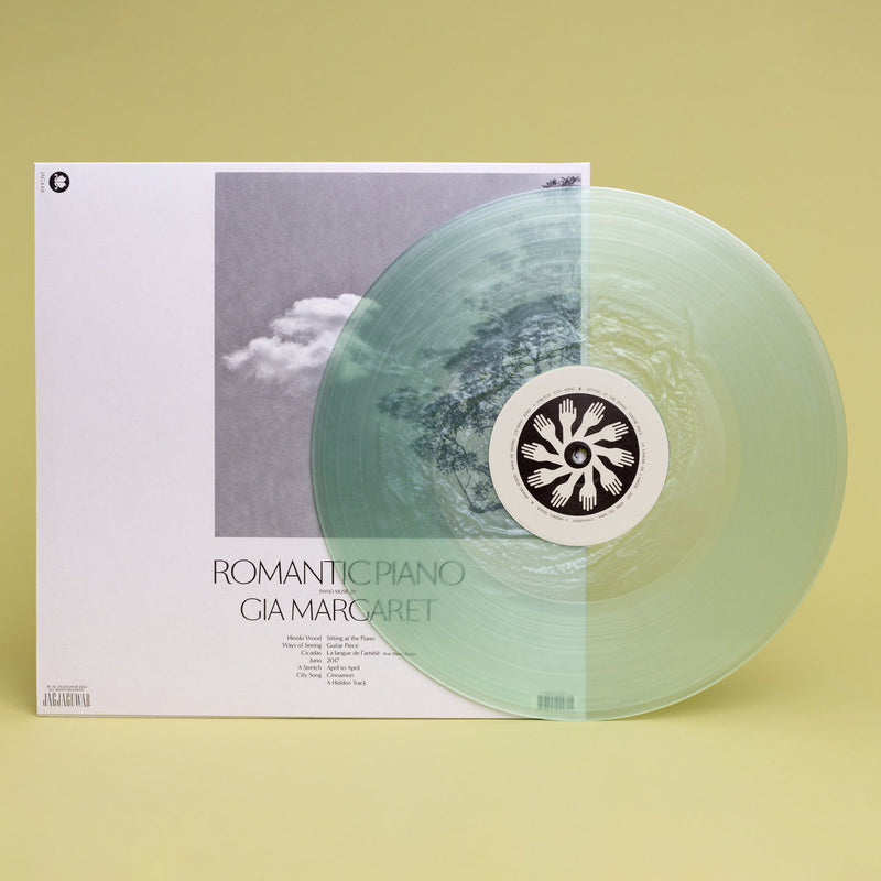 レア!新品!Gia Margaret『Romantic Piano』レコード Gia Margaret - Romantic Piano (Seaglass Wave Translucent Vinyl LP
