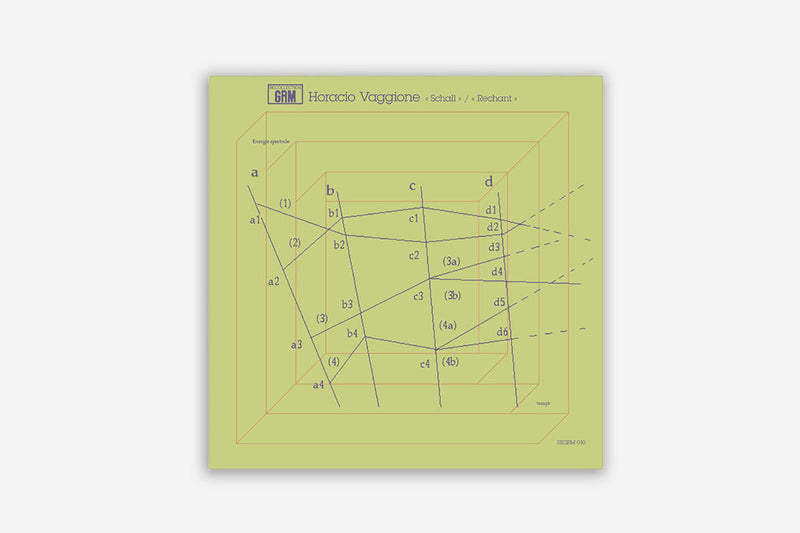 Horacio Vaggione - Schall / Rechant (LP+DL)