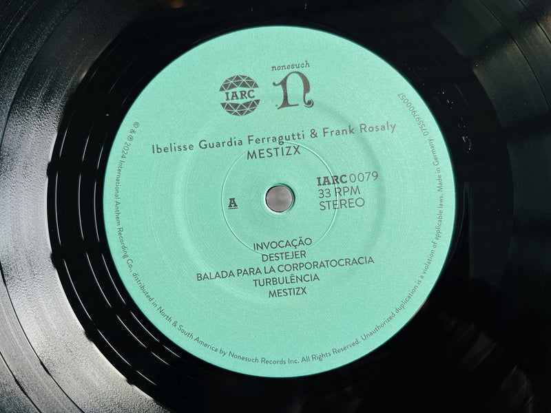 Ibelisse Guardia Ferragutti & Frank Rosaly - MESTIZX (LP)