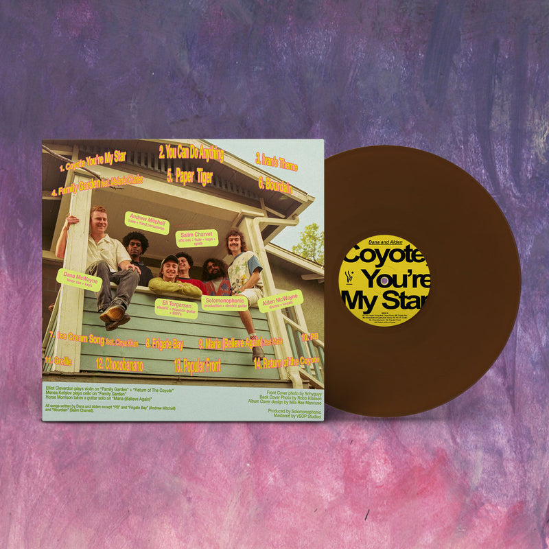 Dana and Alden - Coyote, You're My Star (Chocobanano Vinyl LP)