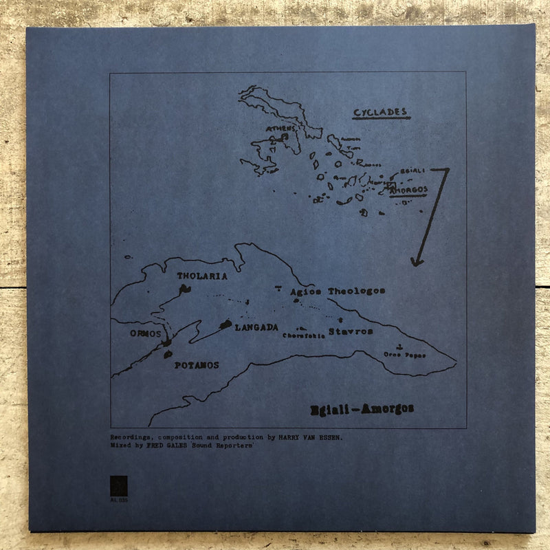 Harry Van Essen, Fred Gales - Sounds Of Egiali - Amorgos (2LP+DL)