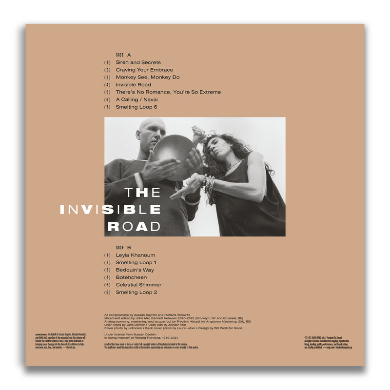 Sussan Deyhim & Richard Horowitz - The Invisible Road: Original Recordings, 1985-1990 (LP)