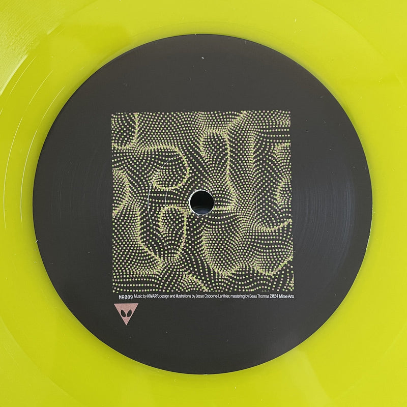 KWARP - The Way I Am and The Way You Yawn (Clear Yellow Vinyl 12")