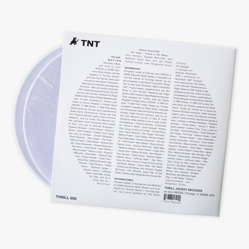 Tortoise - TNT (Clear with Hi-Melt White Vinyl 2LP) – Meditations