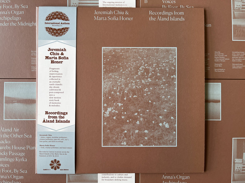 Jeremiah Chiu & Marta Sofia Honer - Recordings from the Åland Islands  (IA11 Edition) (LP)