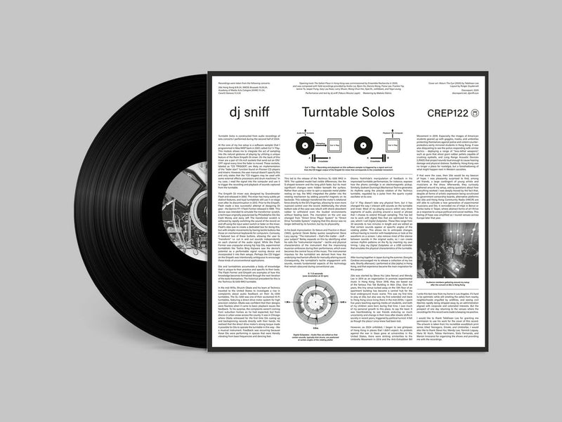 dj sniff - Turntable Solos (LP) – Meditations