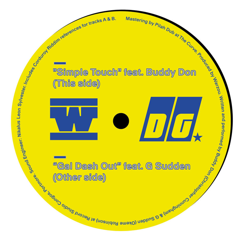 Warzou meets DUPPY GUN - AM026 (2x7")