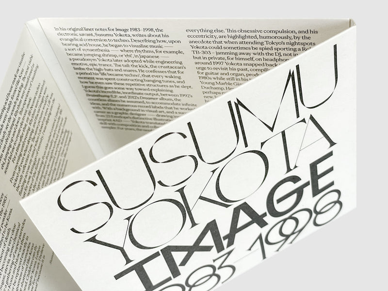 貴重/SUSUMU YOKOTA image 1983 - 1998 横田進 Susumu Yokota - Image 1983-1998 (Skintone Edition) (CD