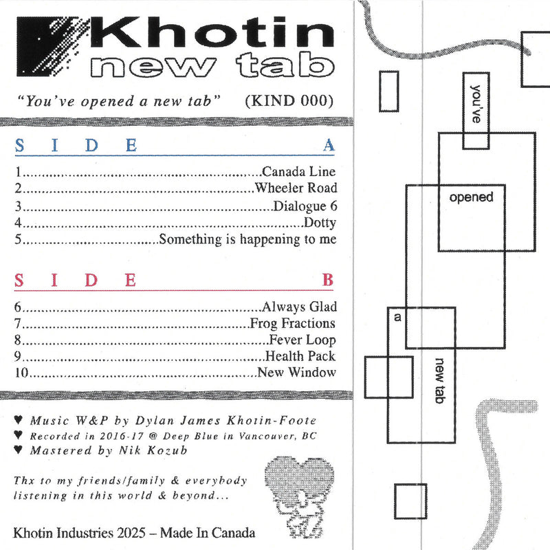 Khotin - New Tab (CS+DL) – Meditations
