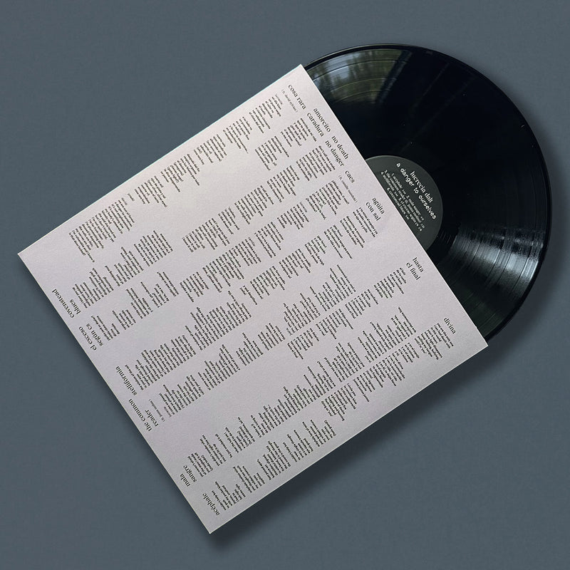 Lucrecia Dalt - A Danger to Ourselves (LP)