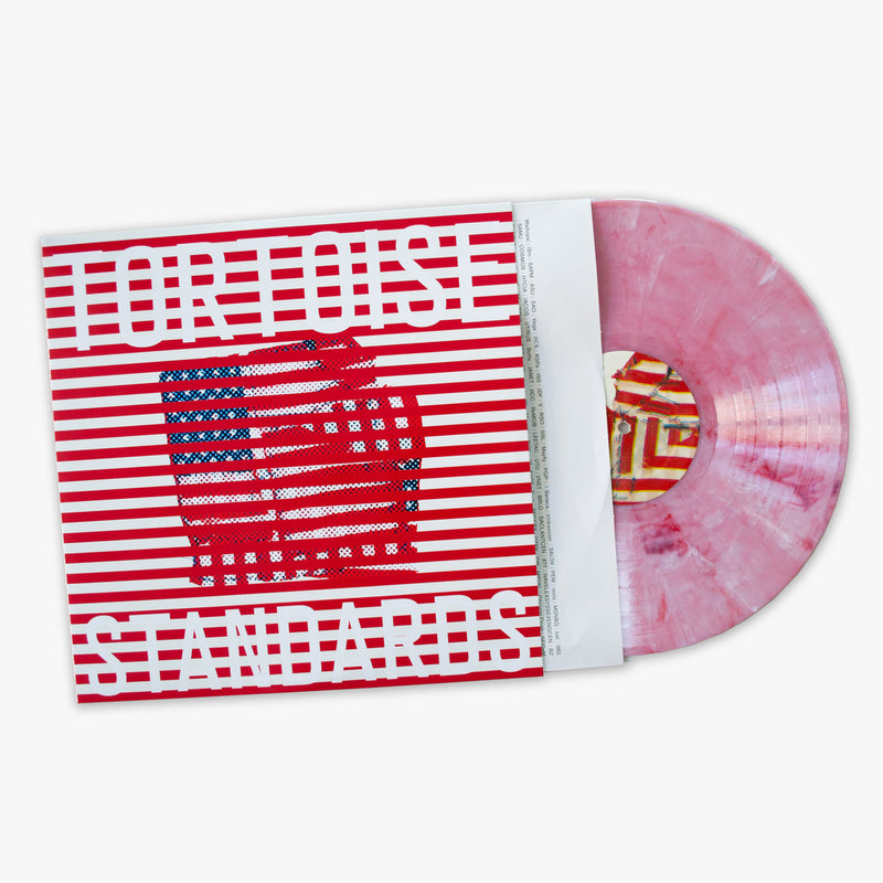 TORTOISE STANDARDS 激レア オリジナル レコード Tortoise - Standards (Clear w/ Hi-Melt Red & White Vinyl LP